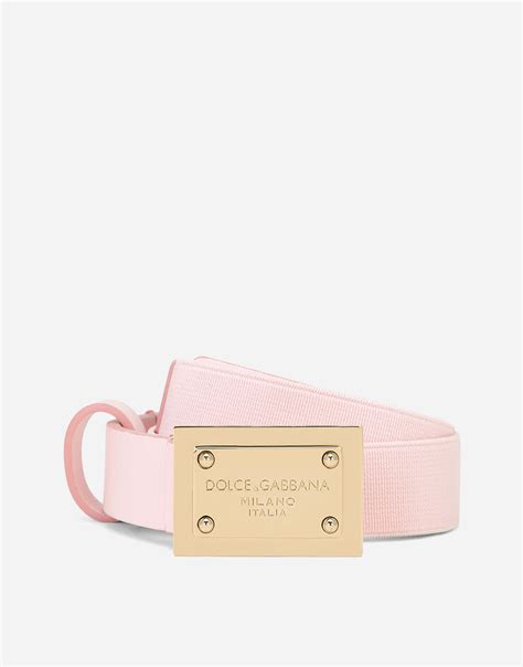 dolce gabbana cintura asta dritta|CINTURA ASTA DRITTA in Pink for Girls .